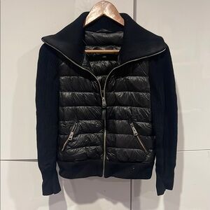 Mackage Puffer Jacket with Knit Sleeves